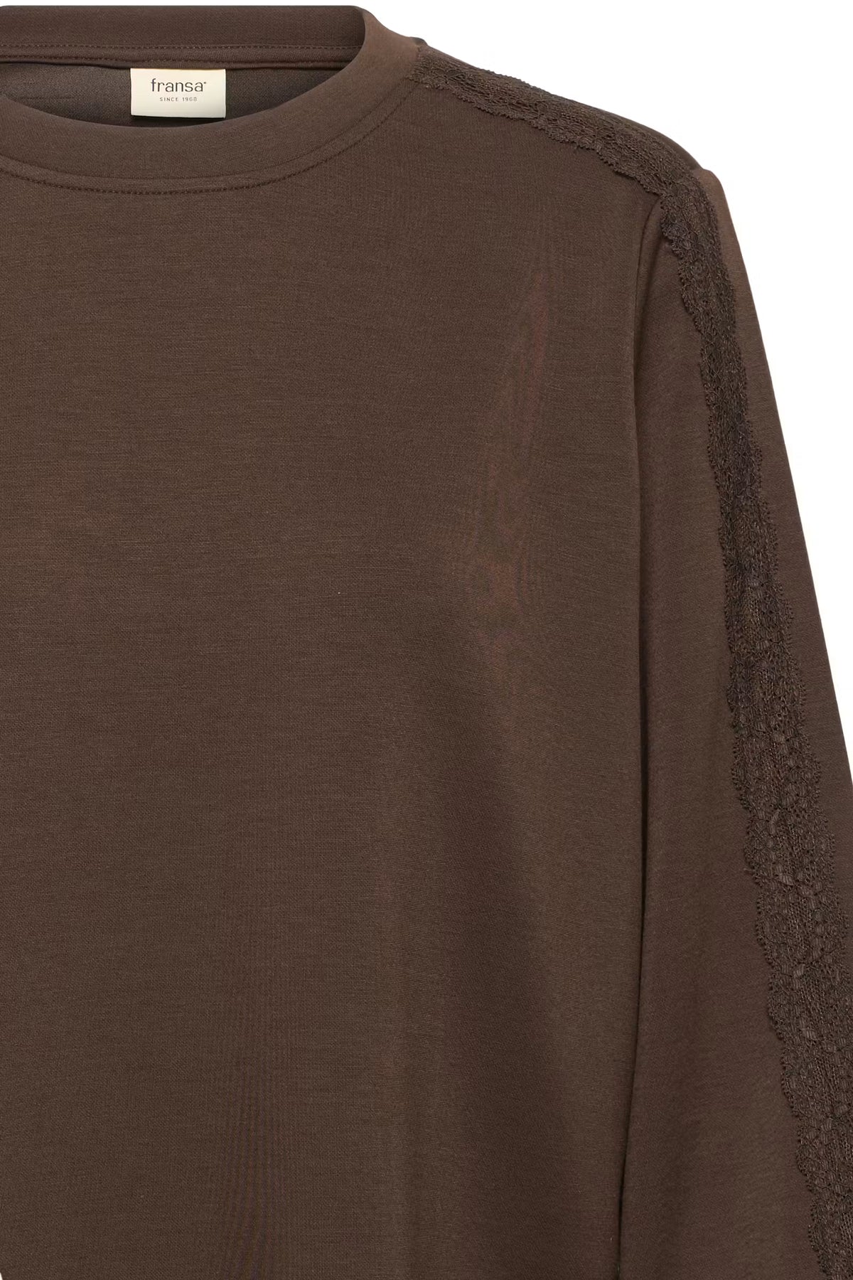Fransa Aurora Sweatshirt in Mole