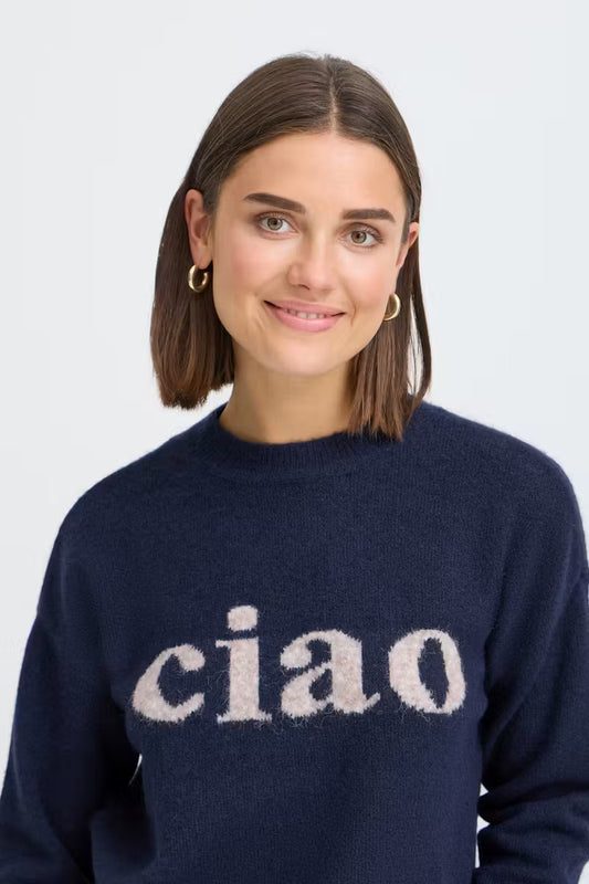 Fransa Florence Pullover in Salute
