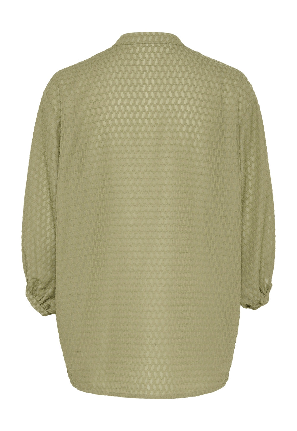 Soaked In Luxury Kettie Amily Blouse in Covert Green