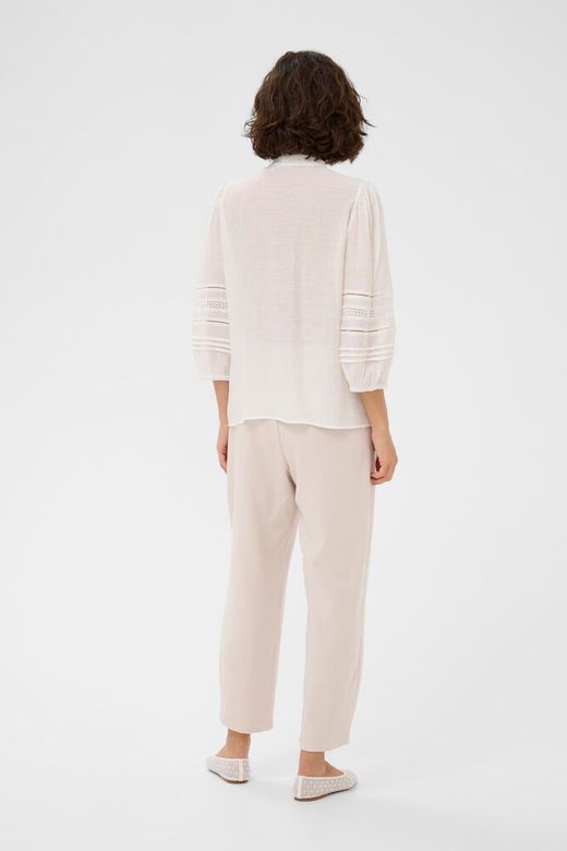 Kaffe Liva Shirt in Chalk