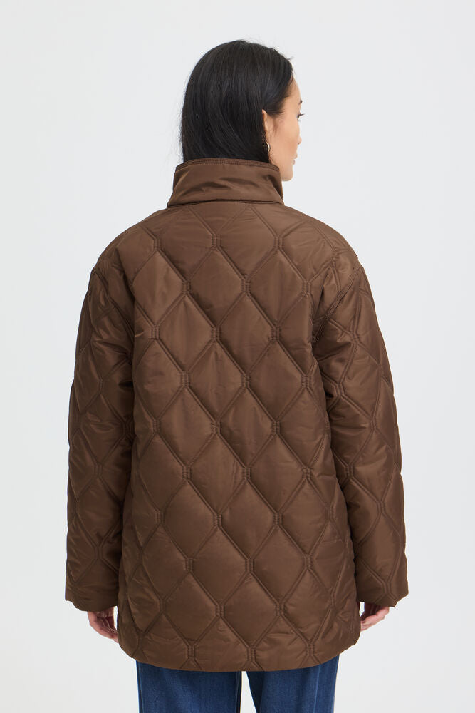 Fransa Agate Jacket in Rain Drum