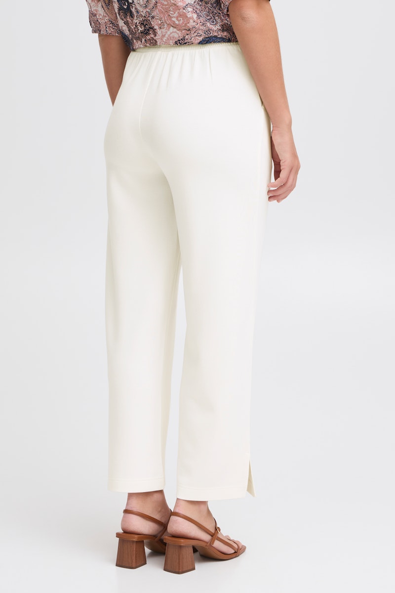 Fransa Aurora Pant in Whisper White
