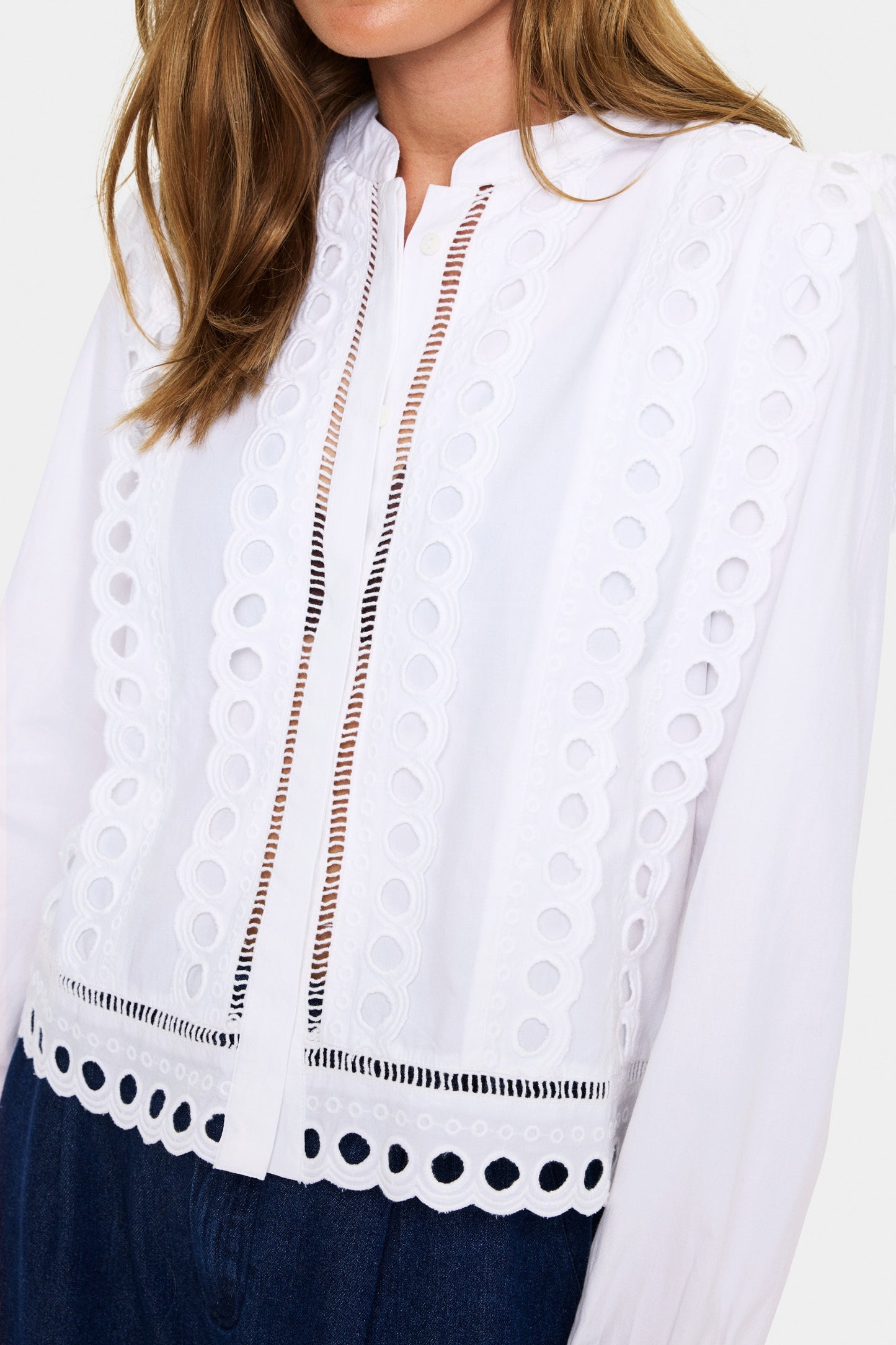 Saint Tropez Marlee Shirt in Bright White