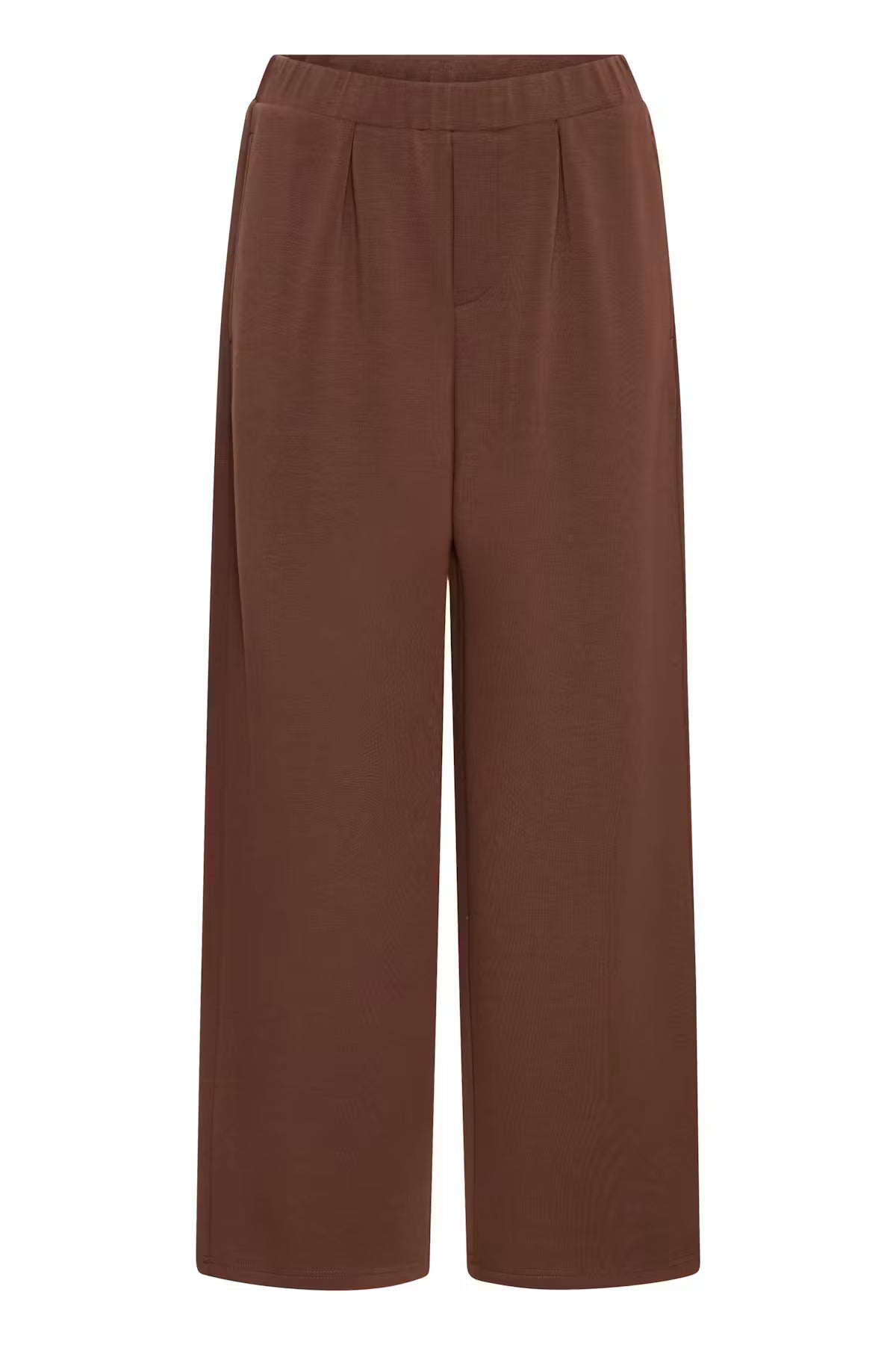 ICHI Naida Trousers in Chicory Coffee / Brown
