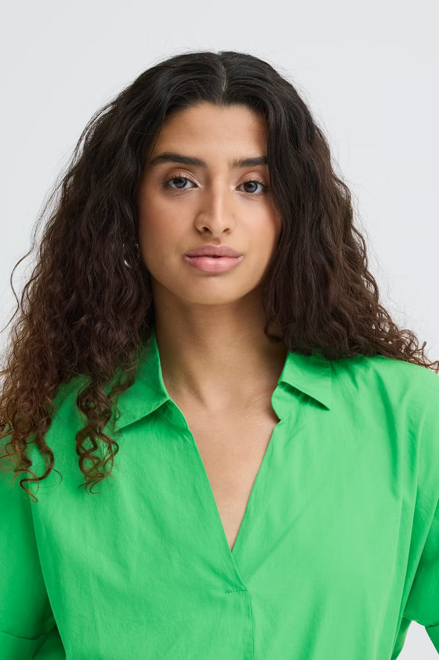 ICHI Imana Shirt in Greenbriar