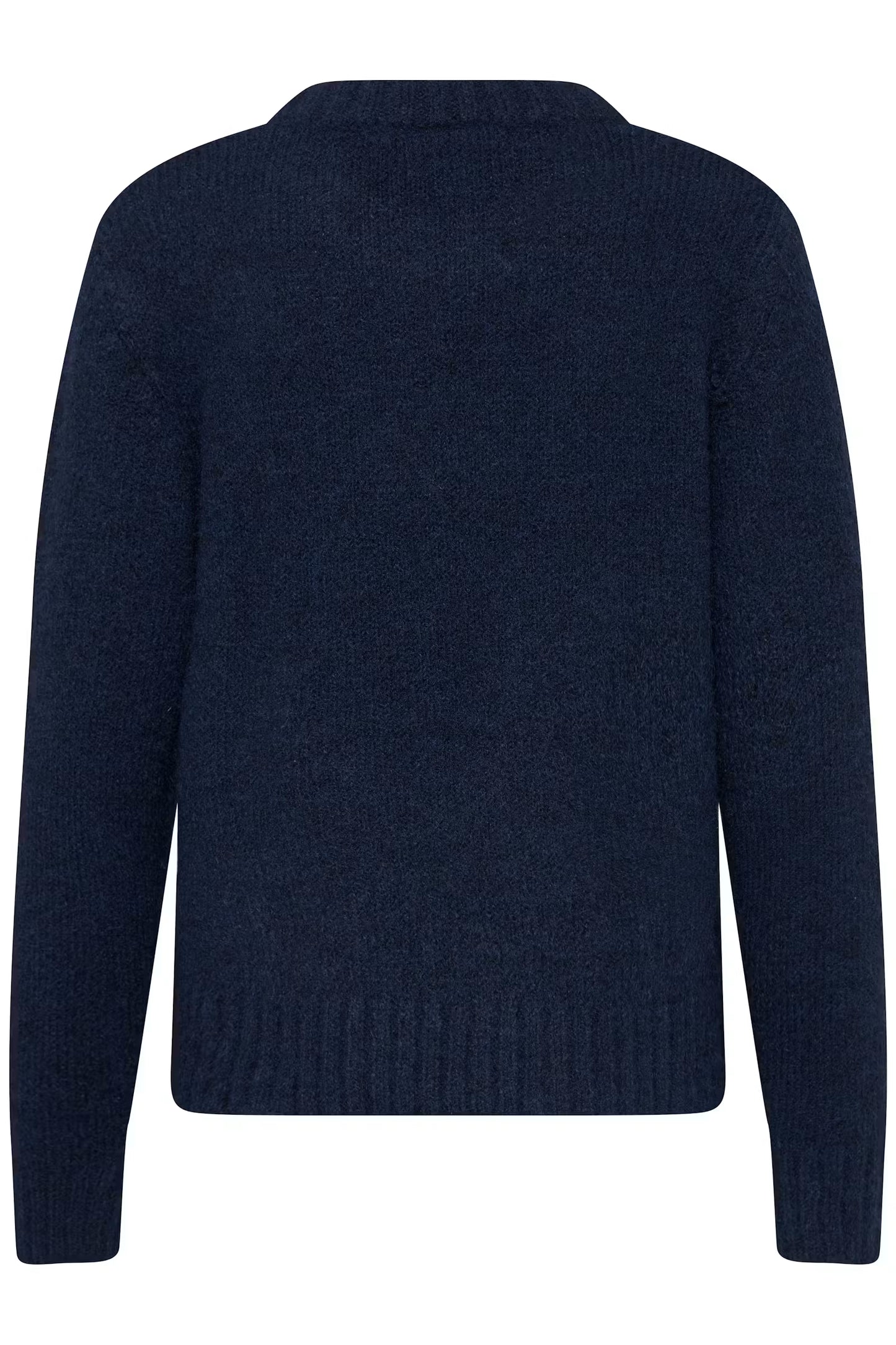 ICHI Bayana LS Jumper in Total Eclipse Harlekin