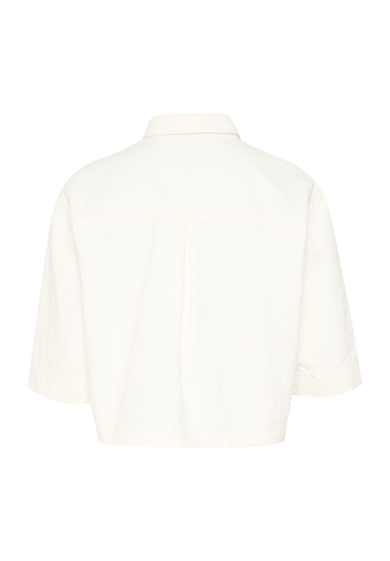 Soaked In Luxury Velma Shirt in Broken White