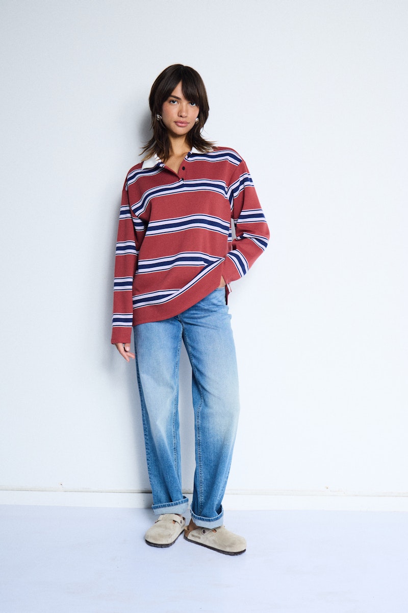 ICHI Twiggy Straight Denim Light Blue Jeans