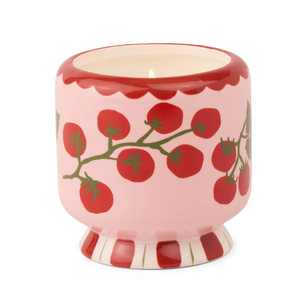 A Dopo Tomato Vine Ceramic Candle - Heirloom Candle 8oz/226g