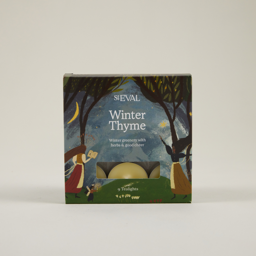 St Eval Winter Thyme Scented Christmas Tealights