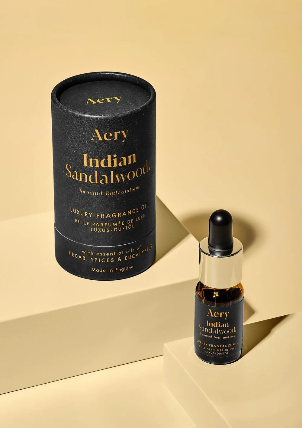 Aery Indian Sandalwood Fragrance Oil - Pepper Raspberry & Tonka