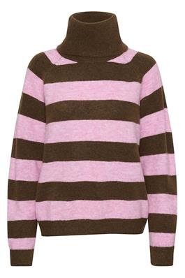 Saint Tropez Garbie Pullover in Chateaux Nuthach Stripe