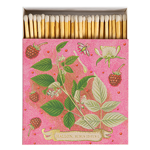 Archivist | UK - Rose Framboise Matches | Square - Safety Matches