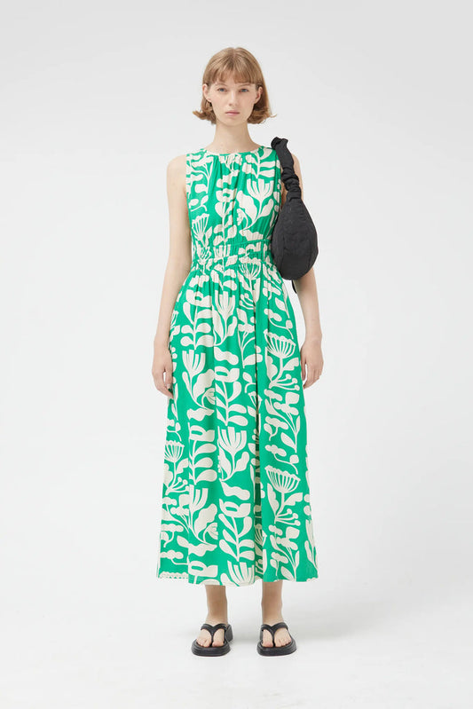 Compania Fantastica Green Floral Print Dress - 41C/43006