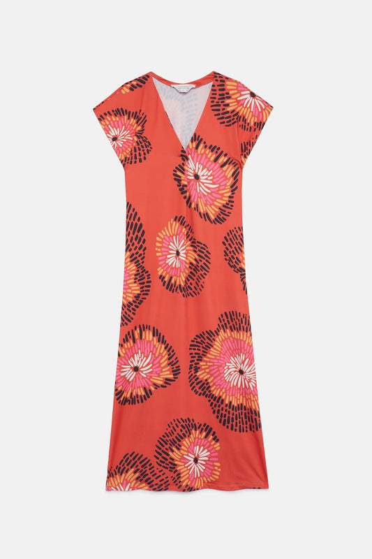 Compania Jacaranda Floral Tunic Dress