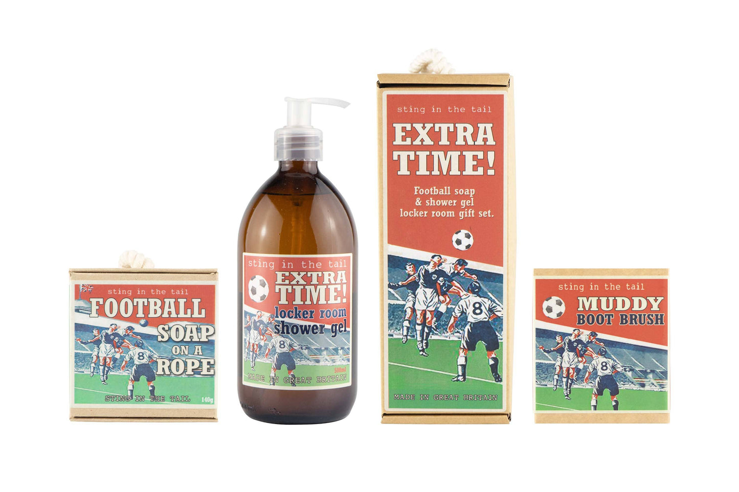 Football Bath & Body Gift Box