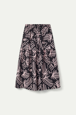 Compania Fantastica Phoenix Abstract Print Long Skirt