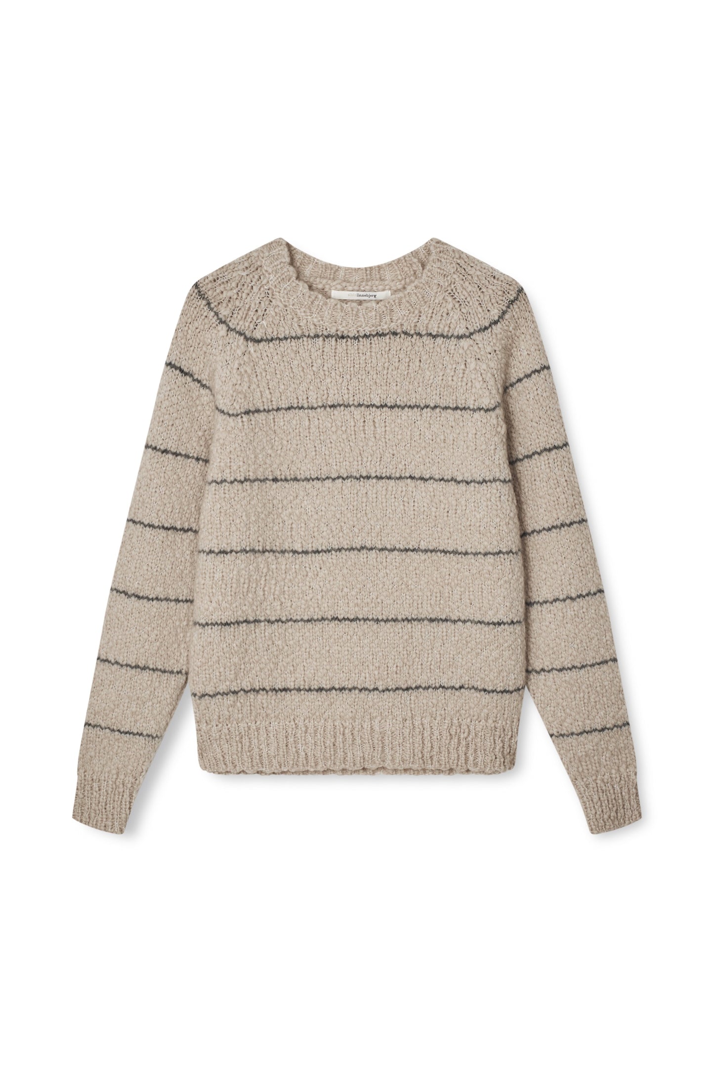 Sibin Linnebjerg Kia Jumper in Light Solid Sand / Antrazit