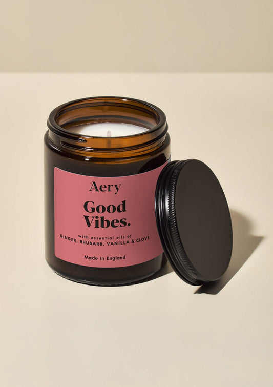 Aery Good  Vibes Scented 140g Jar Candle