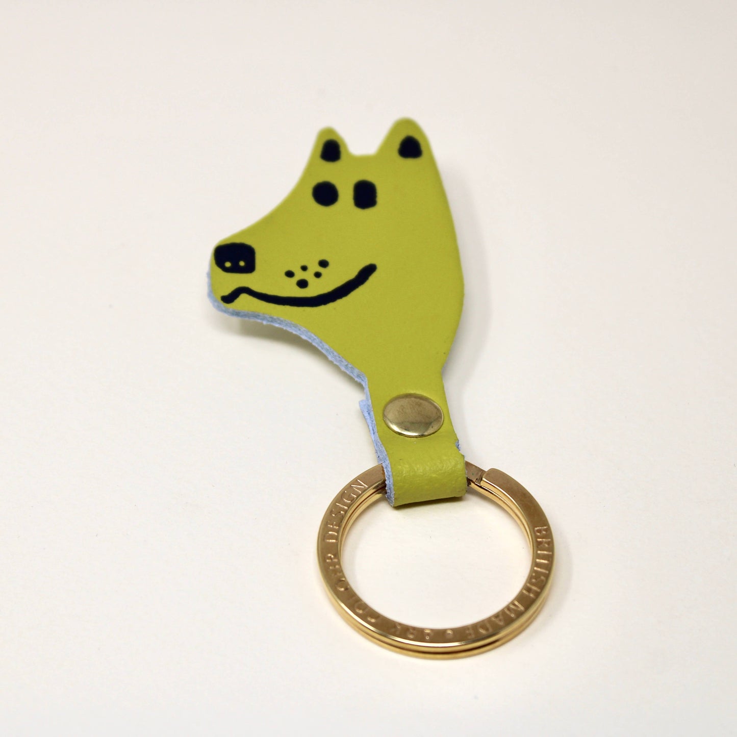 Ark Colour Design - Dog Key Fob: Acid Green