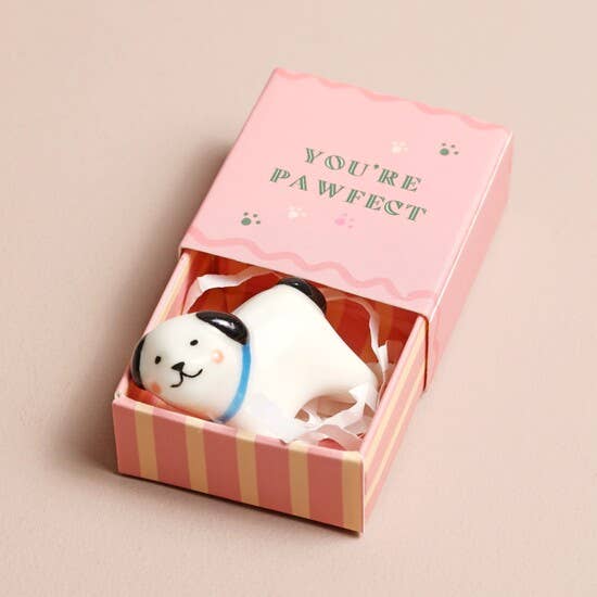 Lisa Angel - Tiny Matchbox Ceramic Tokens: Pizza