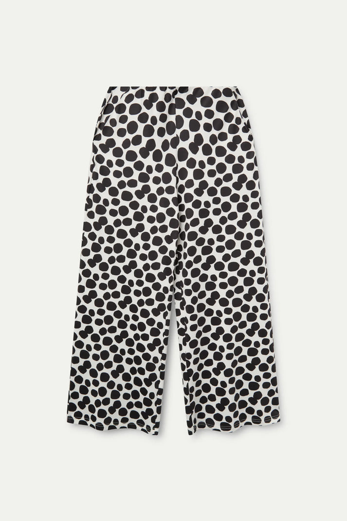 Compania Fantastica Terrazzo Print Straight Trousers