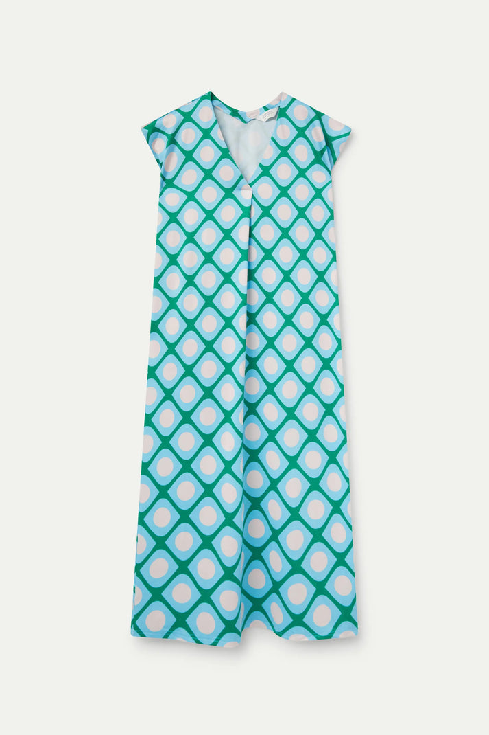 Compania Fantastica Poniente Printed Long Kaftan