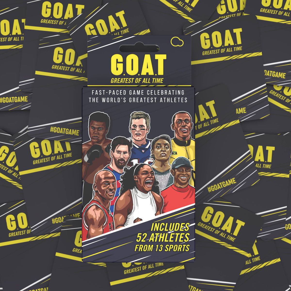 Bubblegum Stuff UK - GOAT | Fast-Paced Family Card Game | Top Sports Fan Gift