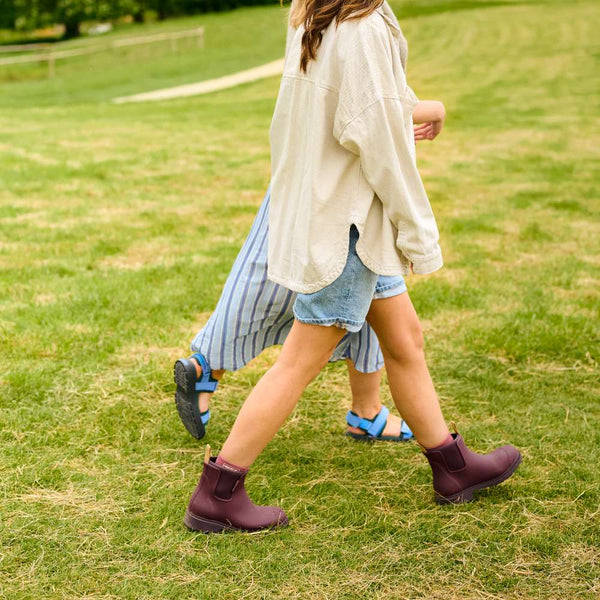 Merry People Bobbi Wellington Boot in Dark Cherry