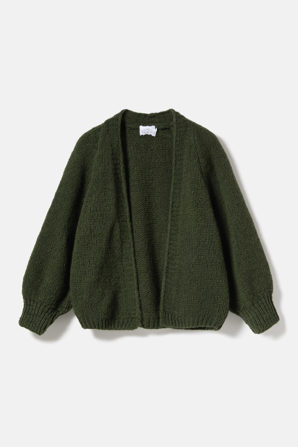 Noella Fora Knit Cardigan in Dark Army