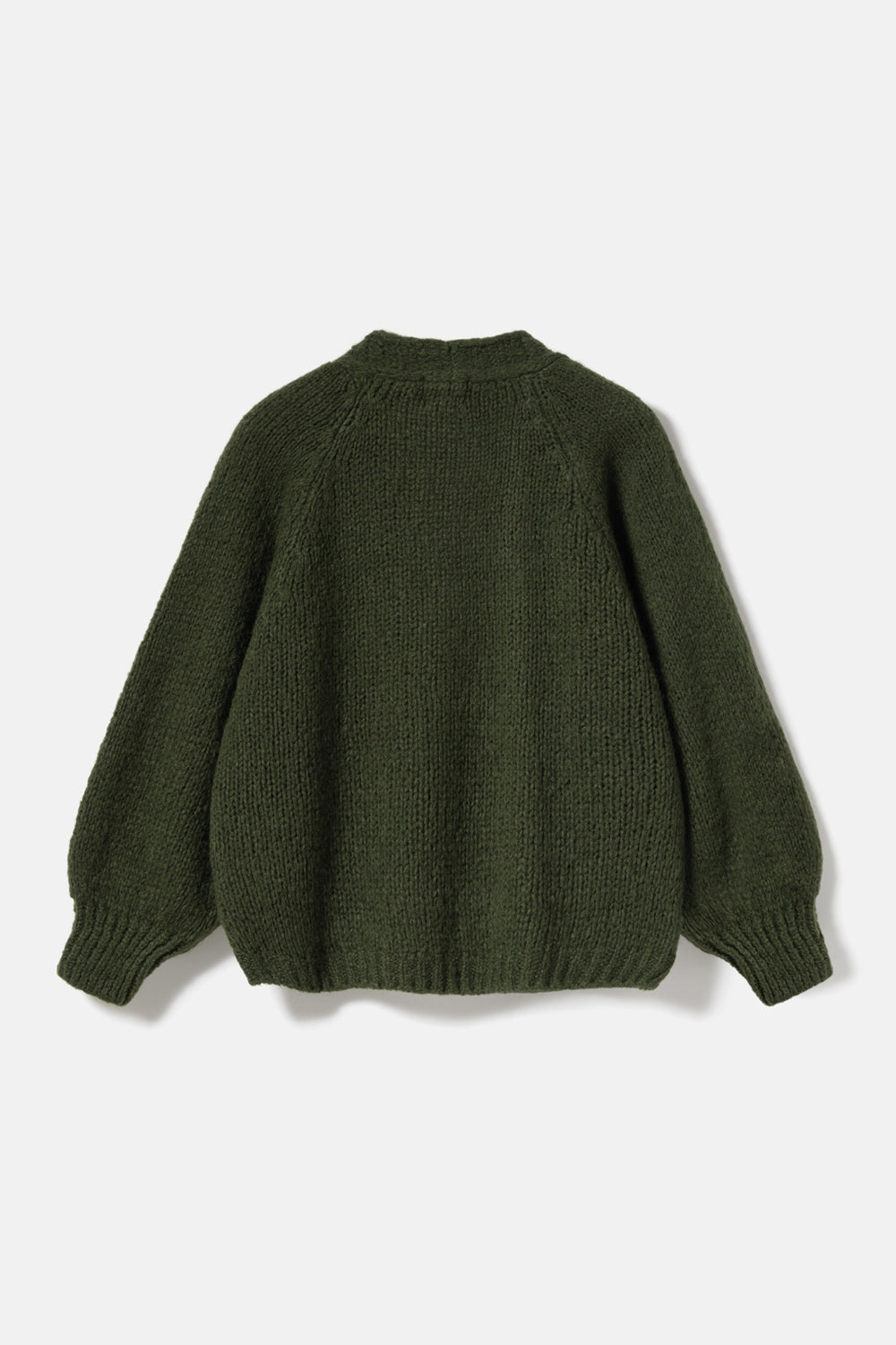 Noella Fora Knit Cardigan in Dark Army