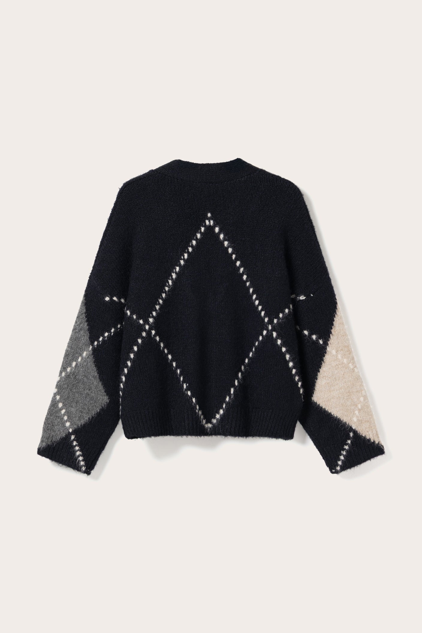 Noella Laiana Knit Cardigan in Navy Mix