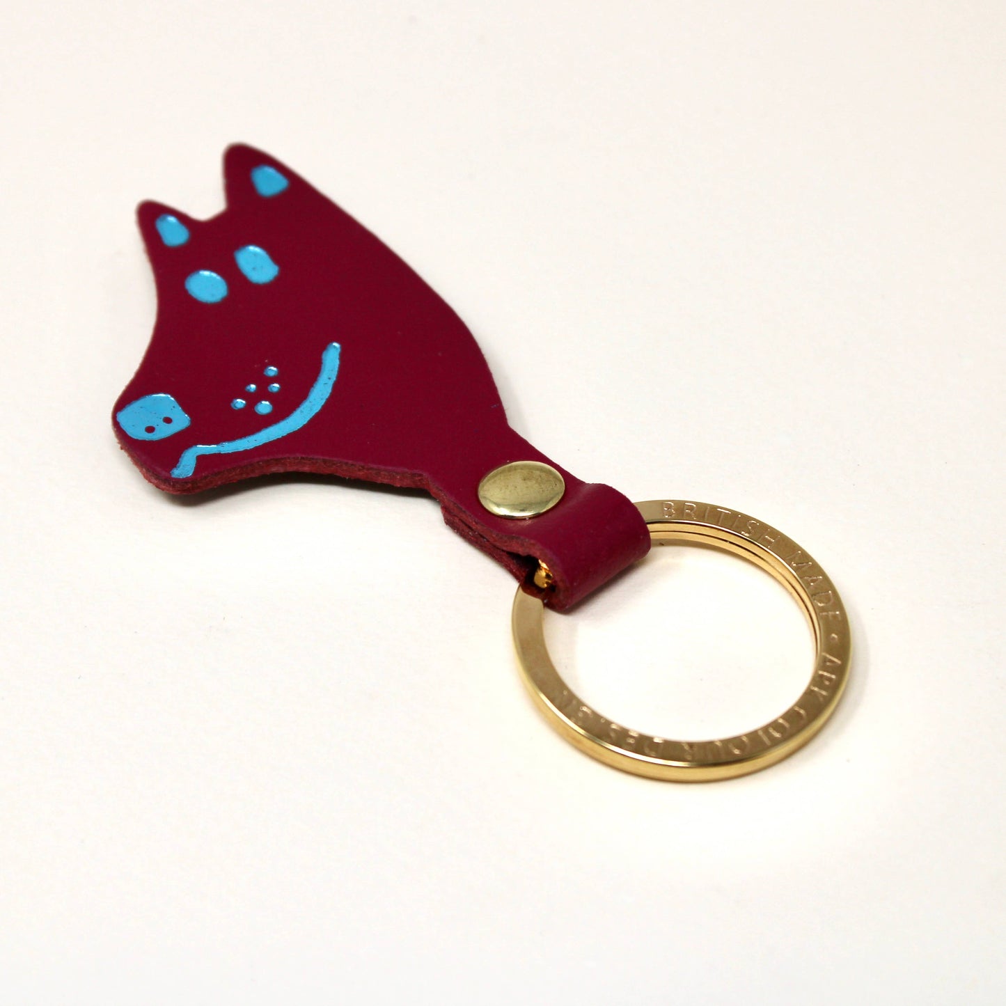 Ark Colour Design - Dog Key Fob: Acid Green