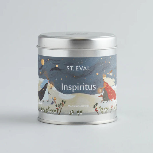 St Eval Inspiritus Scented Christmas Tin Candle