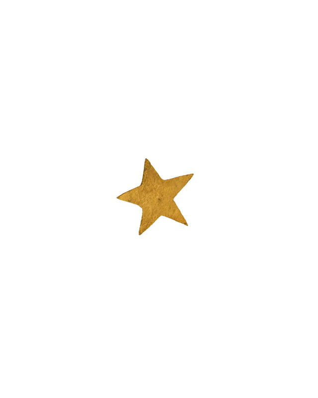 Boncoeurs Small Star Candle Charm