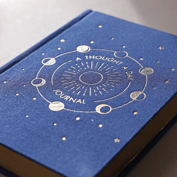 Lisa Angel - Navy Five Year Thought a Day Journal