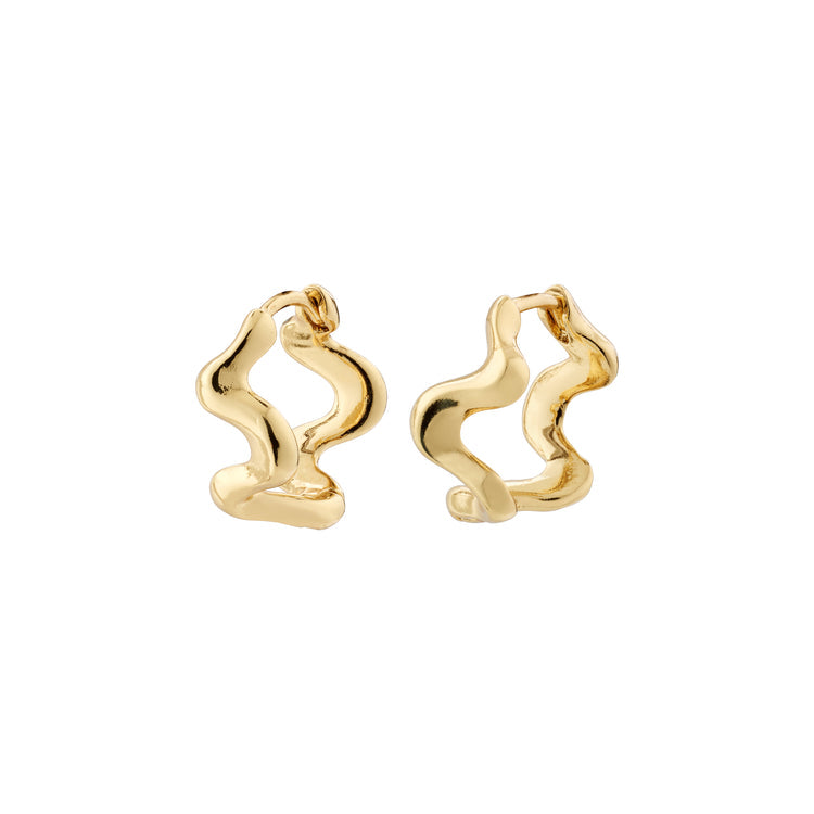 Pilgrim PENELOPE recycled earrings gold-plated