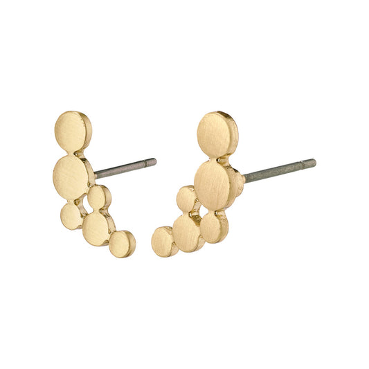 Pilgrim LEAH recycled earring gold-plated earcrawler