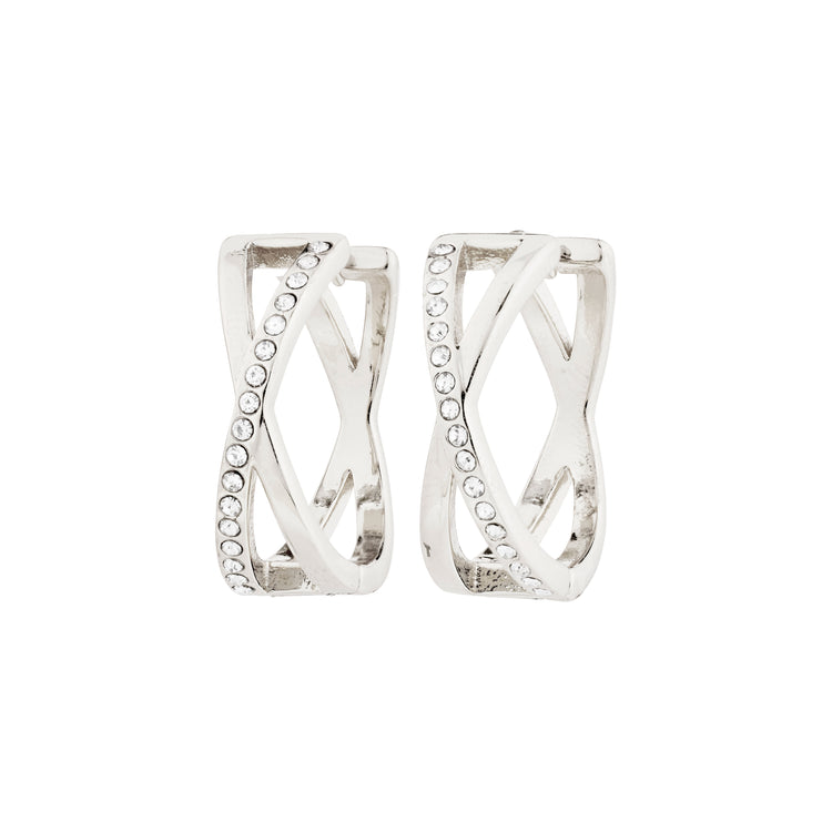 Pilgrim KIRA earrings silver-plated