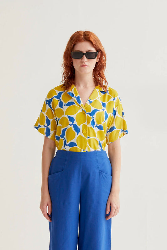 Compania Fantastica Limoncello Print Shirt