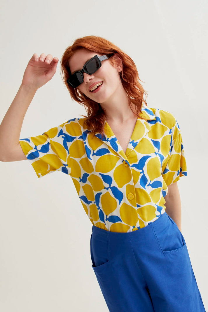 Compania Fantastica Limoncello Print Shirt