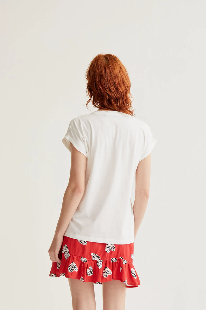 Compania Fantastica T-shirt with Cocker Spaniel Print