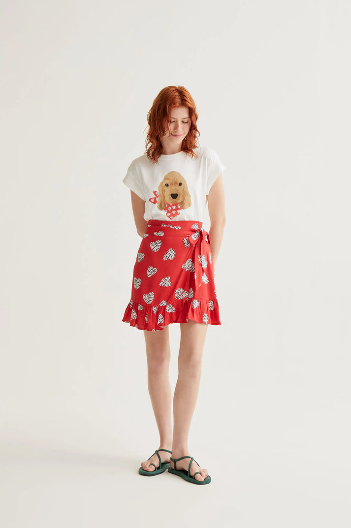 Compania Fantastica T-shirt with Cocker Spaniel Print