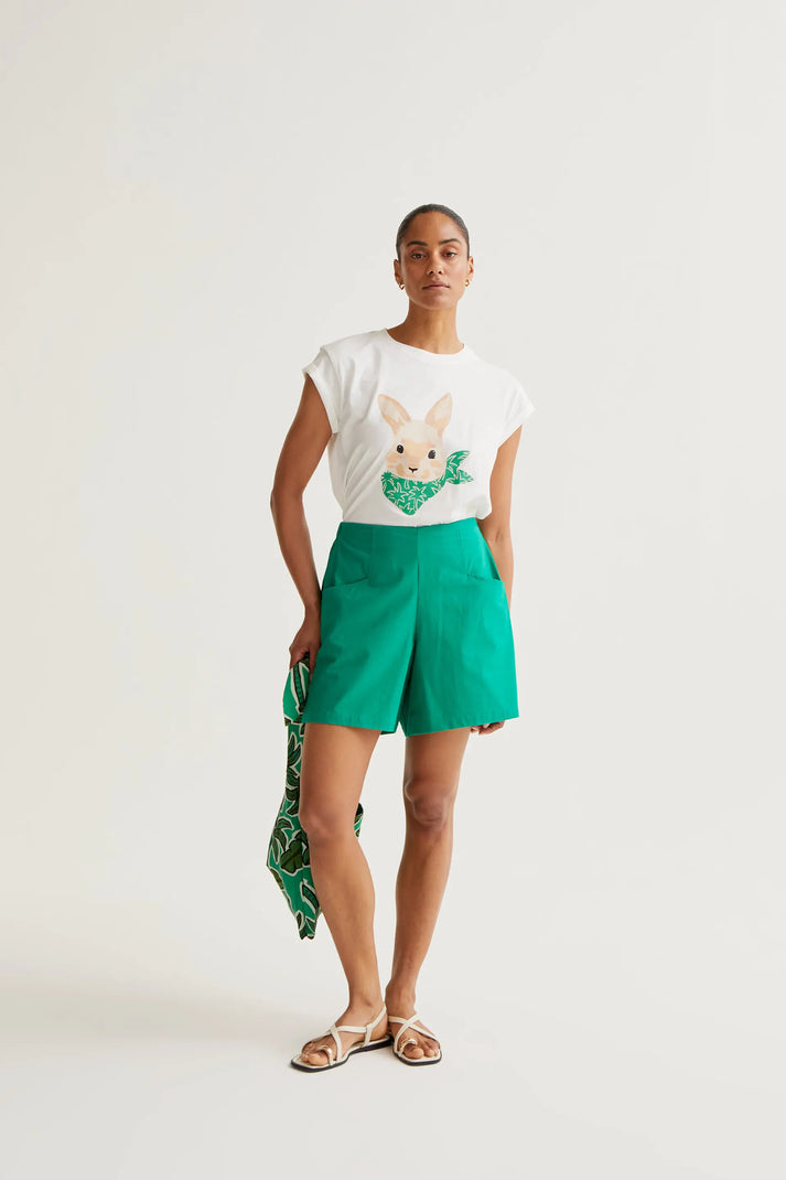 Compania Fantastica T-shirt with Bunny Print