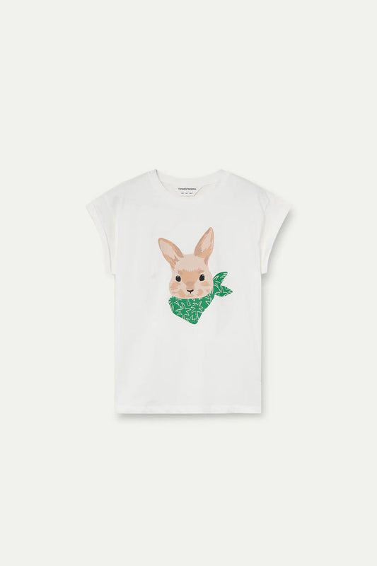 Compania Fantastica T-shirt with Bunny Print