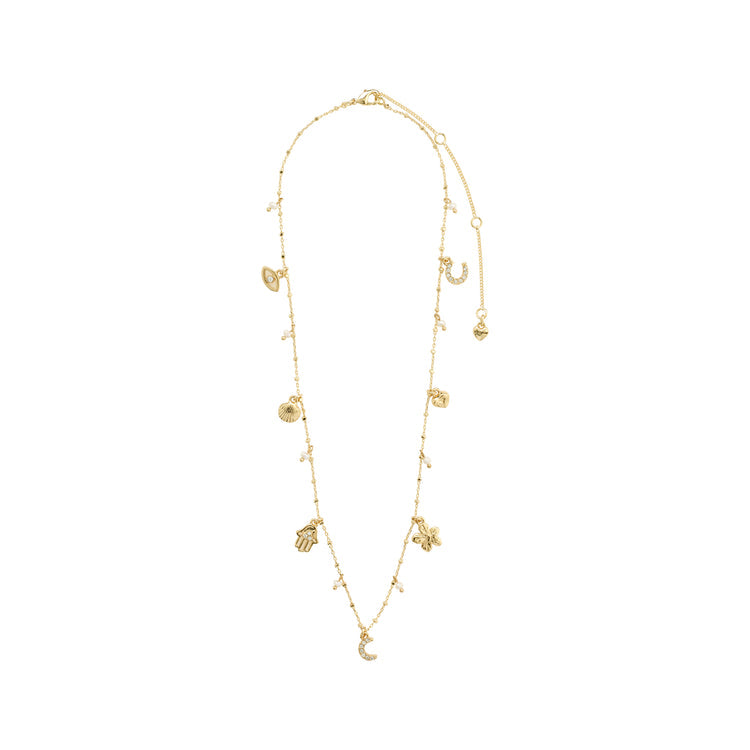 Pilgrim PRUCENCE recycled necklace gold-plated