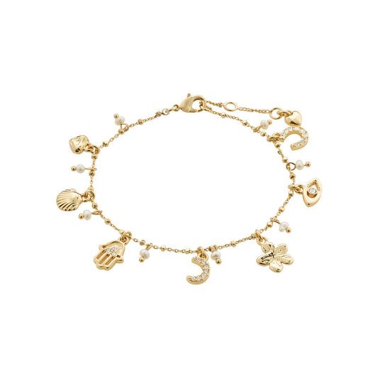 PILGRIM PRUCENCE recycled bracelet gold-plated