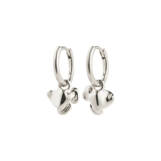 Pilgrim LUIS Earrings Silver-Plated