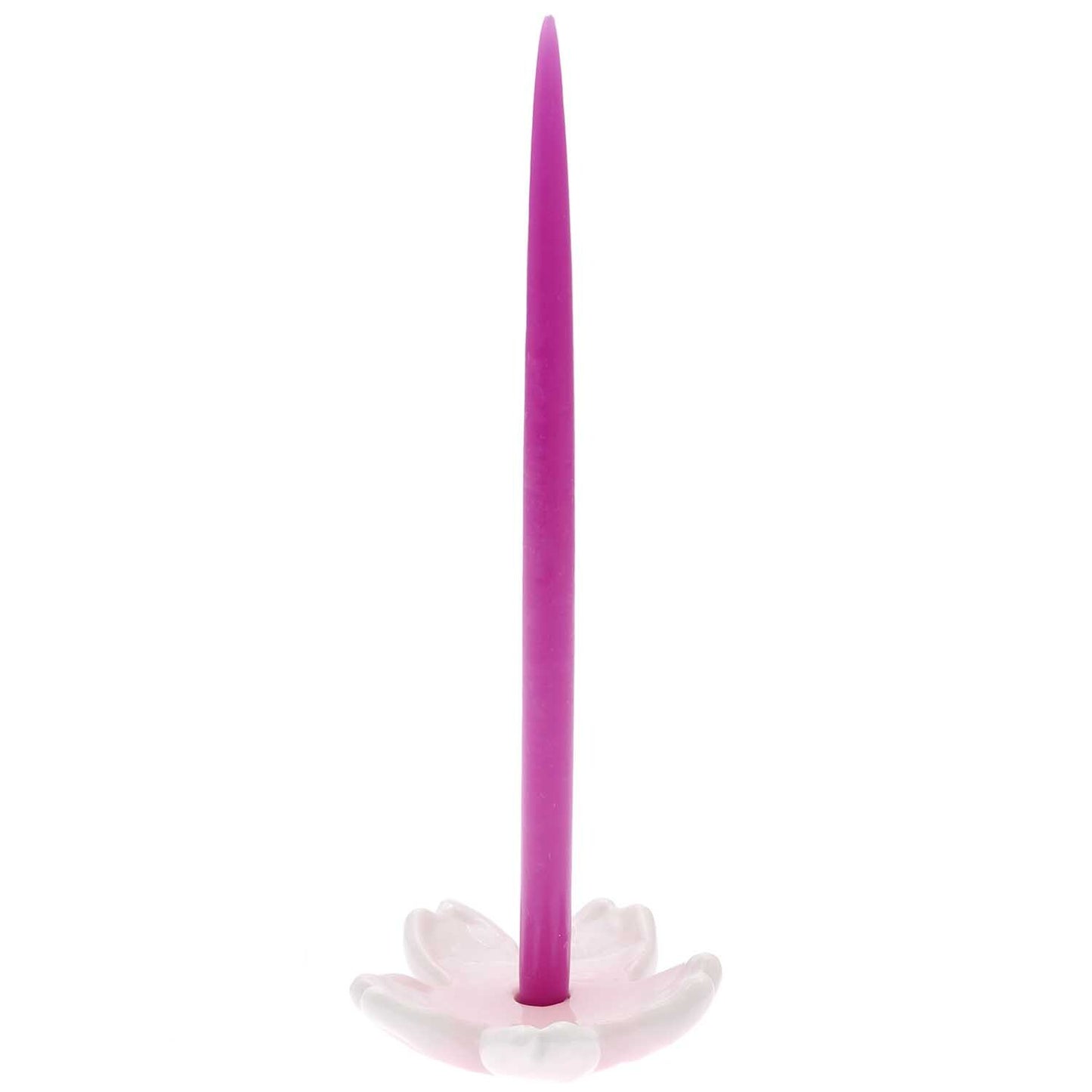 RICO Slim candles 28 cm in berry, 2 pcs