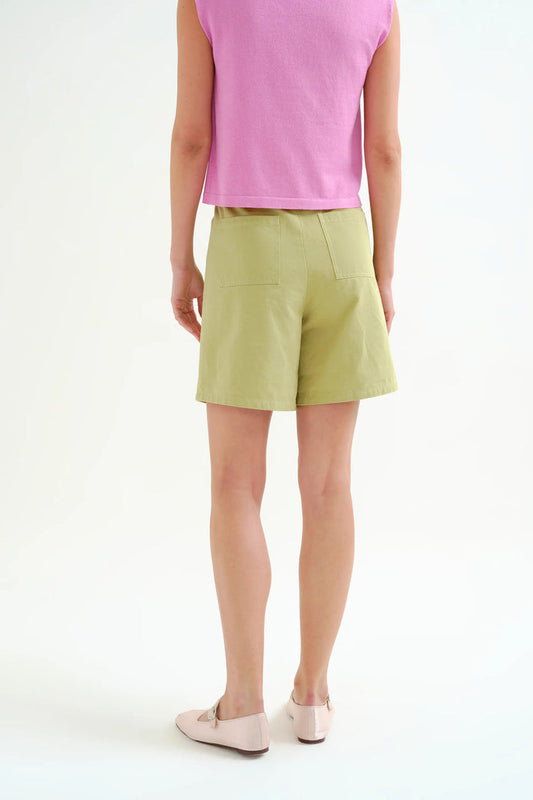 Compania Fantastica High Waisted Green Shorts